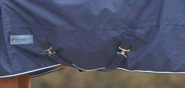 Waldhausen Regendeken - Paardendeken - Blauw - 135/185