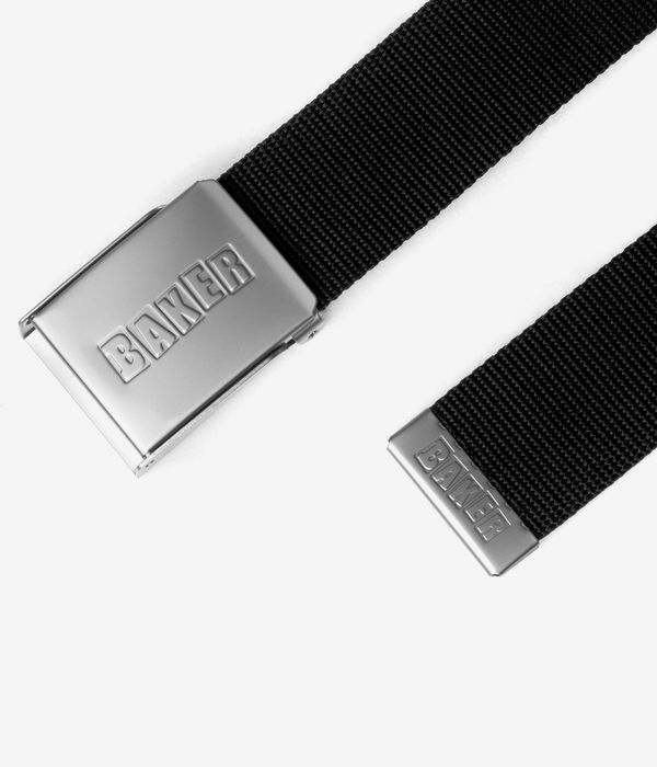 Baker Brand Logo Web Gürtel (black)
