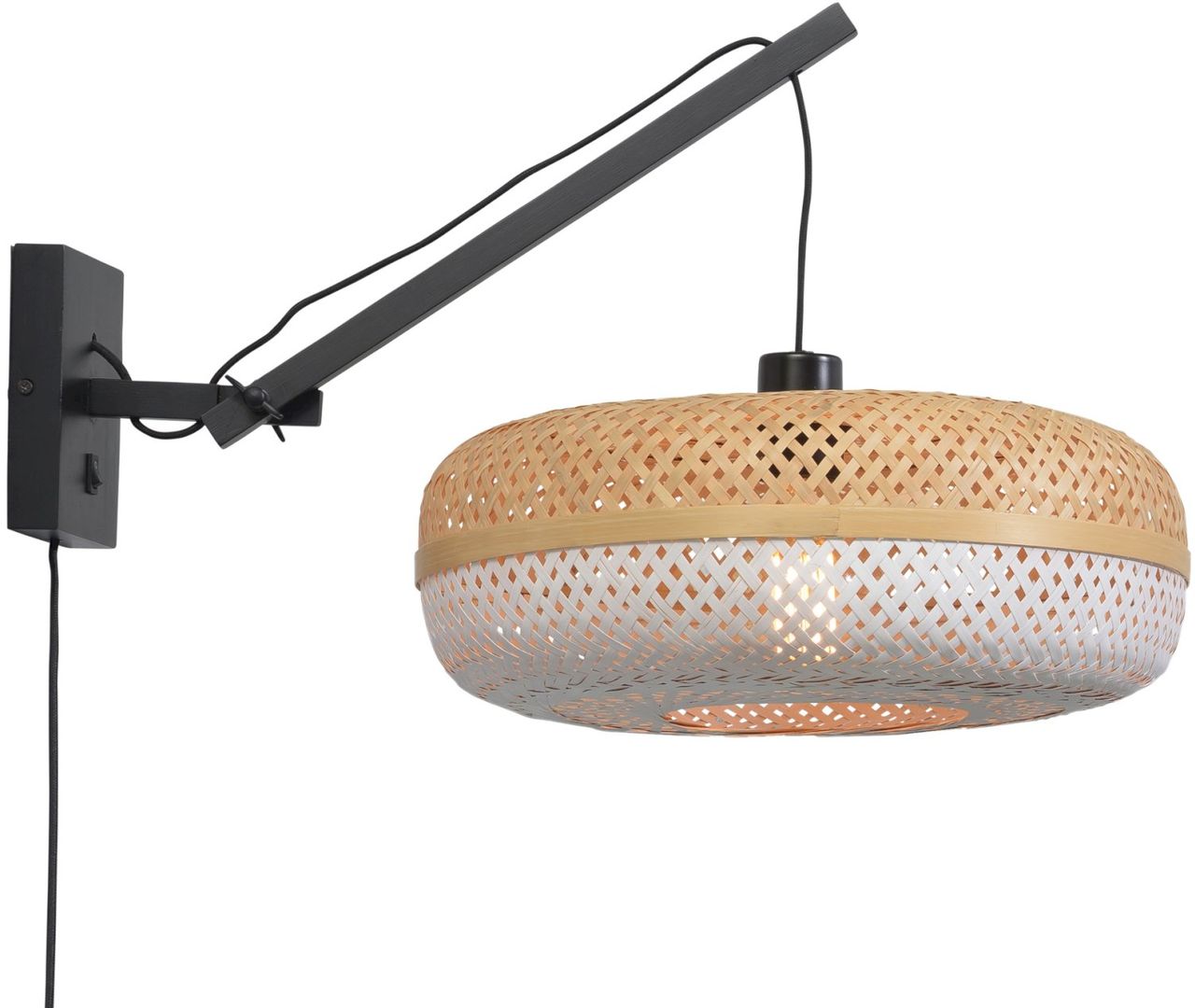 Good&Mojo   Palawan S Black Wandlamp