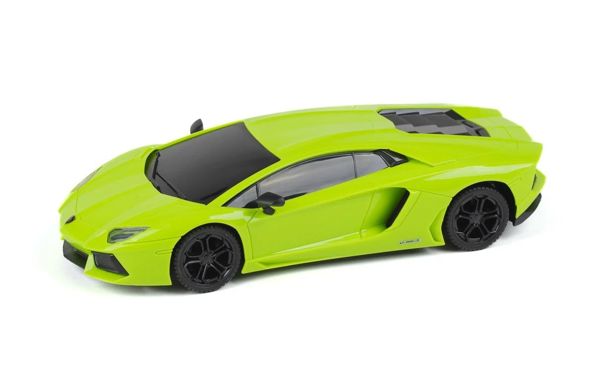 Auto Lamborghini Aventador LP 700-4 mit Licht, Grün, 1:24Ferngesteuerter Sportwagen mit Licht für Kinder ab 6 Jahren
