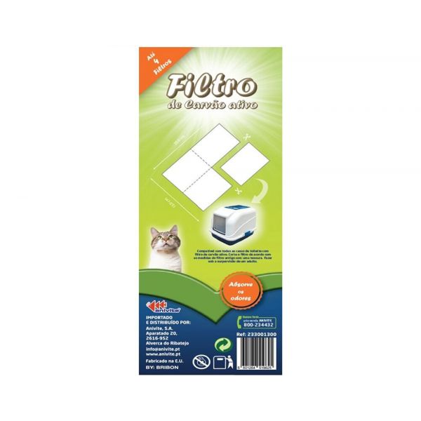 Bribon Filtro universal p/ wc Gatos