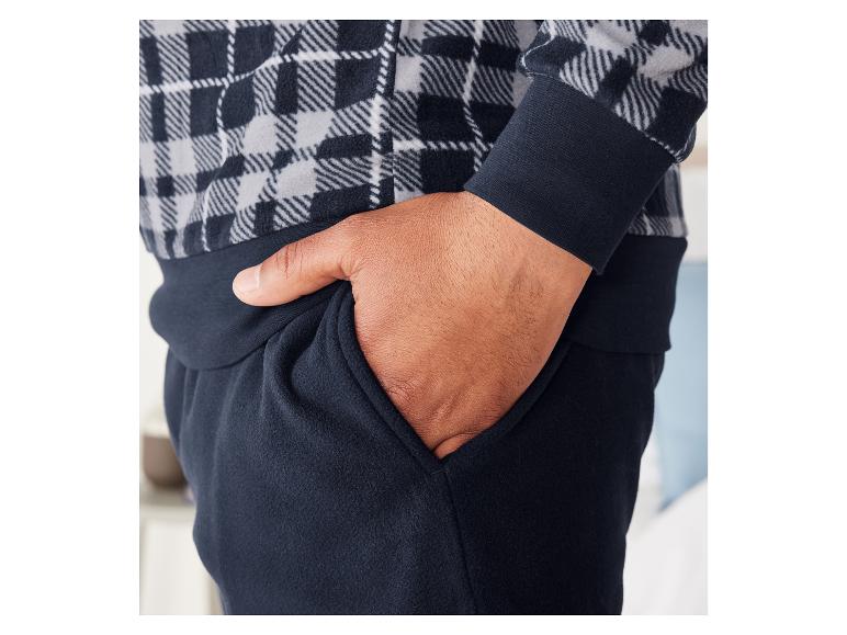 Heren fleece pyjama