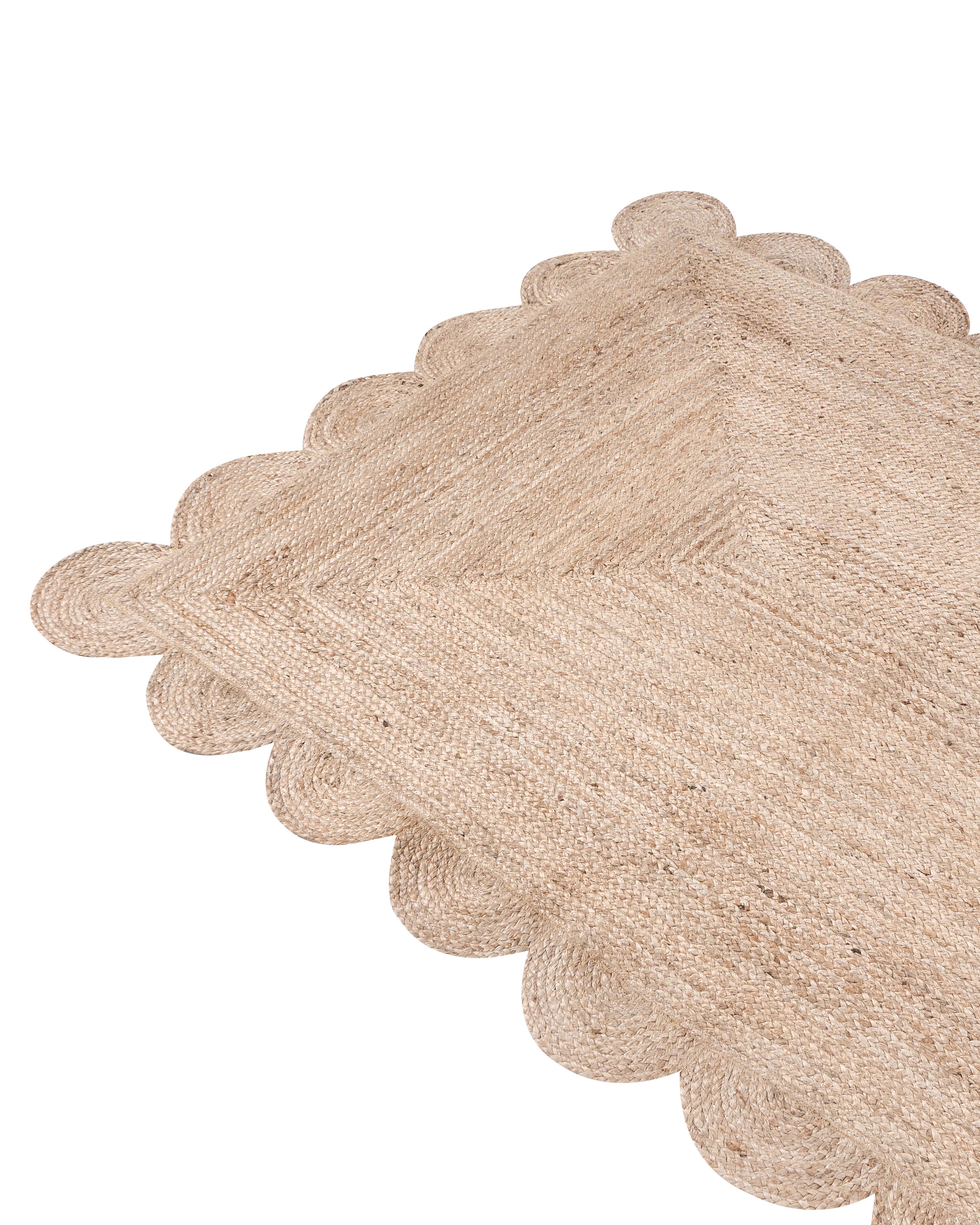 Vloerkleed HINGOLI Beige 160 x 230 cm Jute