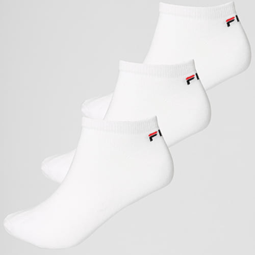 Lot De 3 Paires De Chaussettes Calza F9100 Blanc