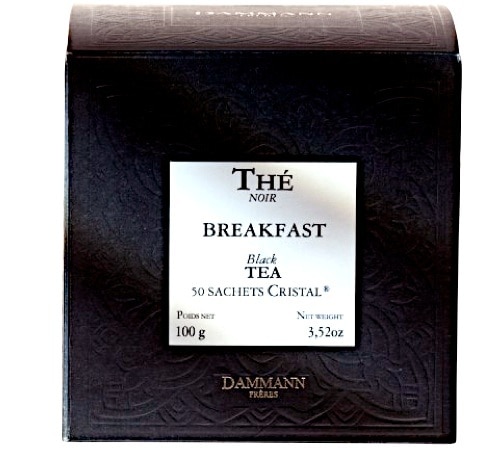 Thé noir Breakfast - 50 sachets Cristal - DAMMANN FRÈRES