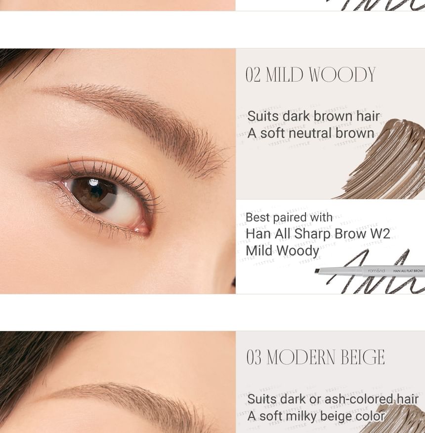 romand - Han All Brow Cara - 4 Colors