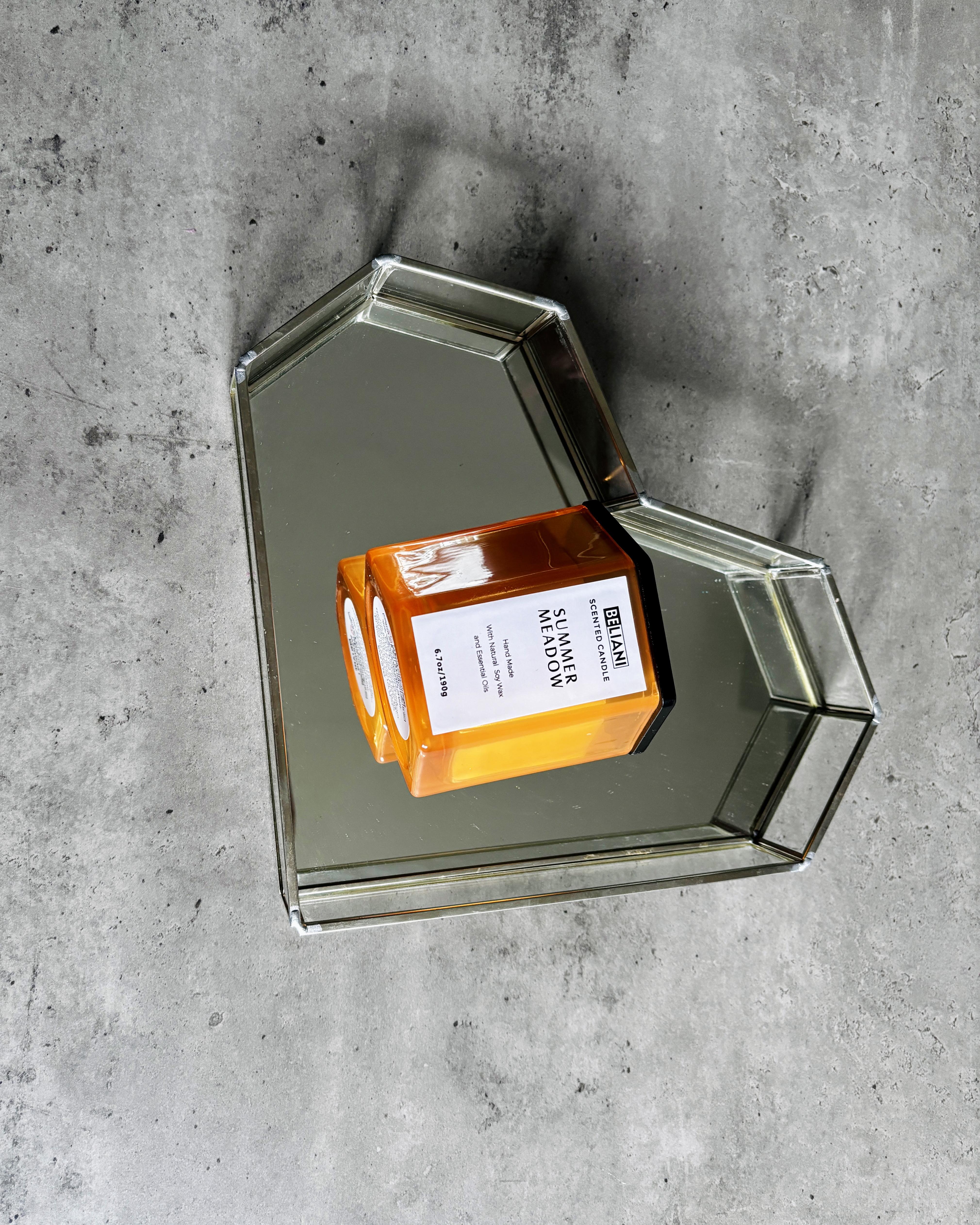 Geurkaars met geurstokjes CLASSY TINT Soja wax Frisse geurnoten