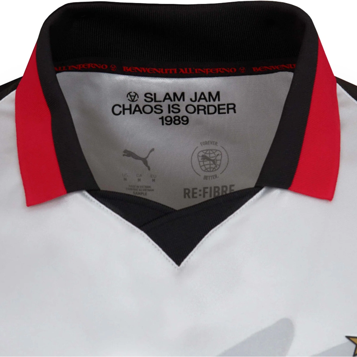 Camisola Puma AC Milan X SLAM JAM 2025-2026