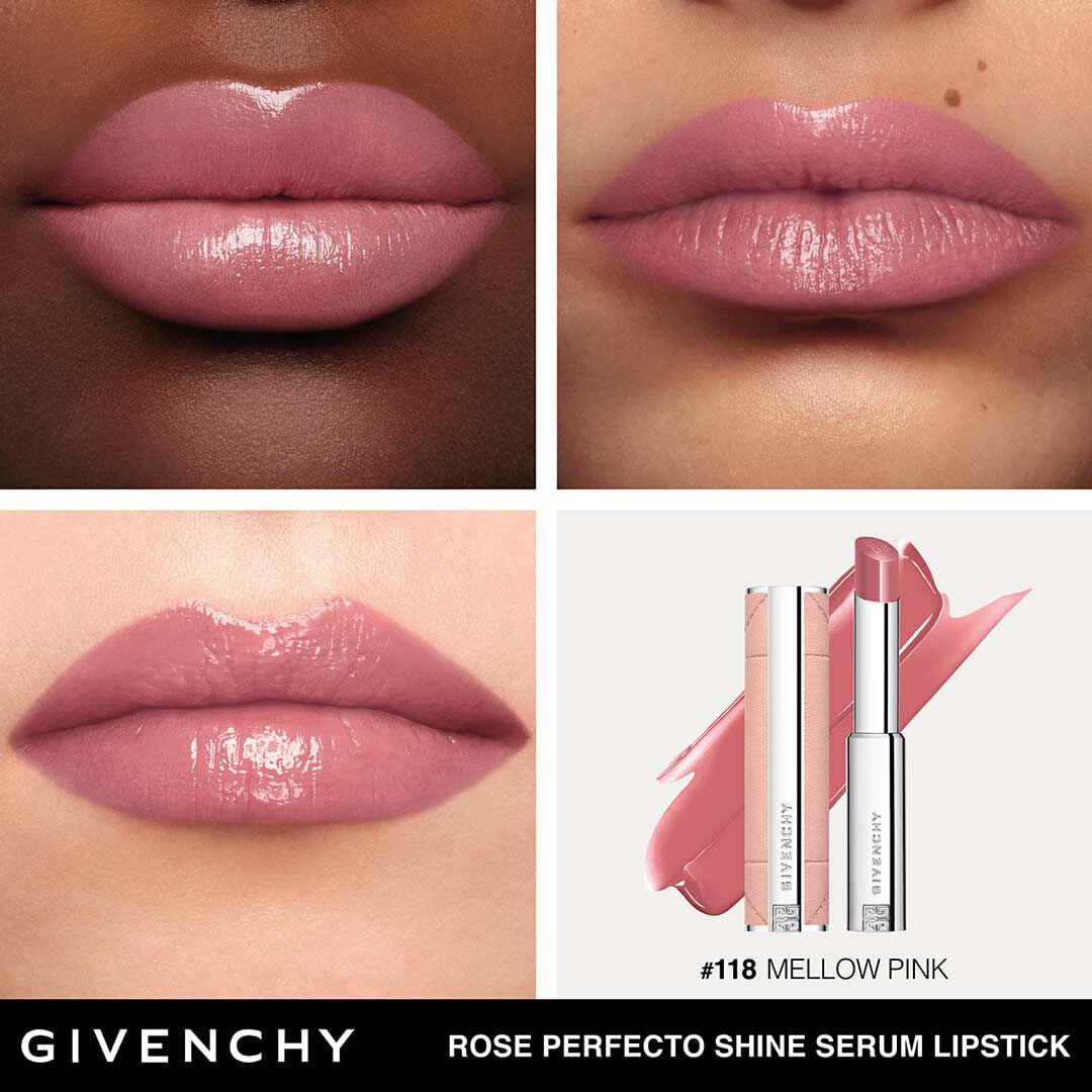 GIVENCHY LÁBIOS Rose Perfecto Shine