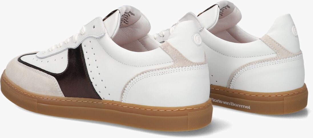 witte floris van bommel lage sneakers sfw-10096 minni