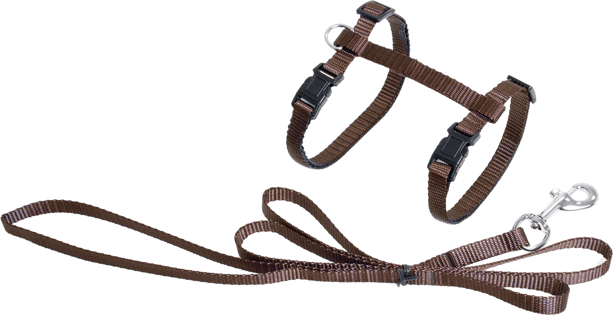 Flamingo f-1031211 - Harnais Réglable pour Chats avec Laisse Robuste