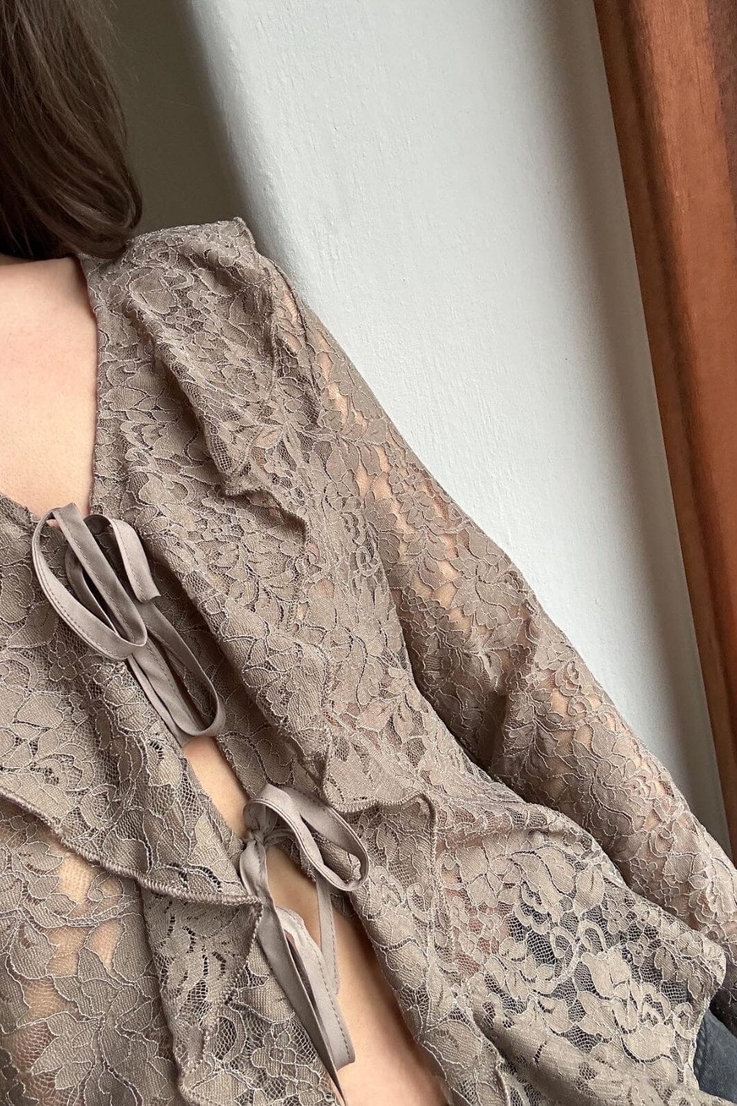 Neo Noir Anika Lace Blouse