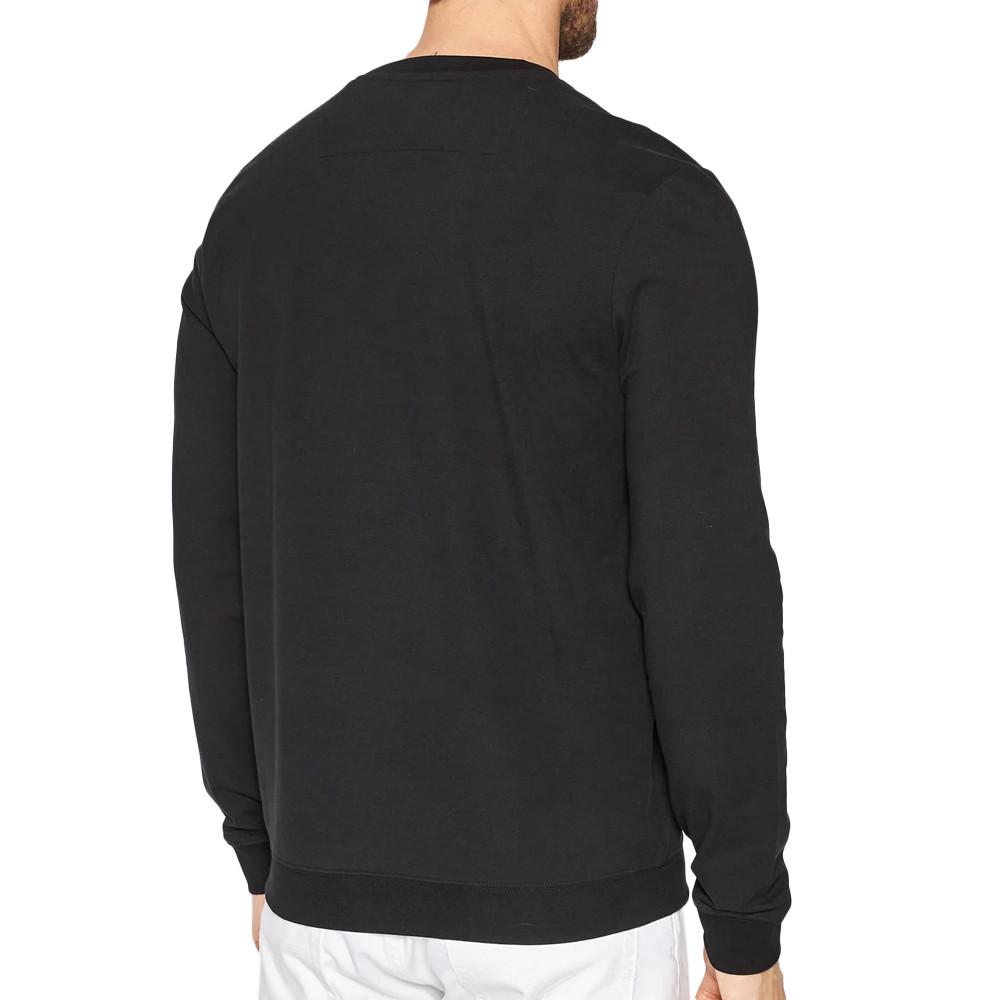Guess Sweat Noir Homme Guess Triangle Logo