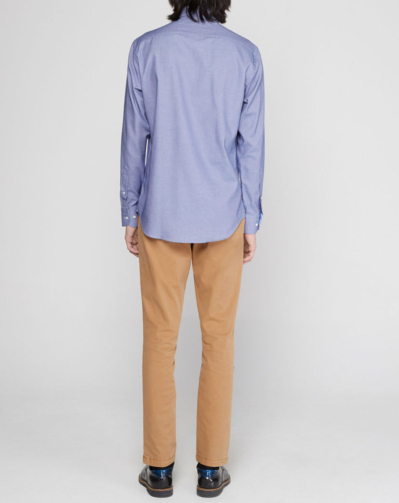 Tommy Hilfiger Chemise regular fit Dobby bleue