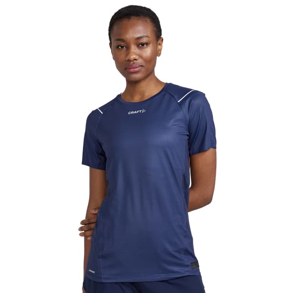 T-shirt running CRAFT PRO HYPERVENT SS TEE W BLAZE/MULTI CONC