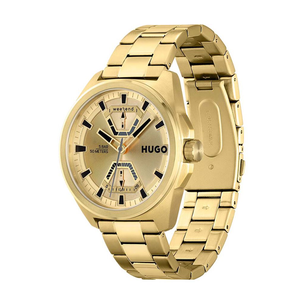 Montre Hugo Expose Doré
