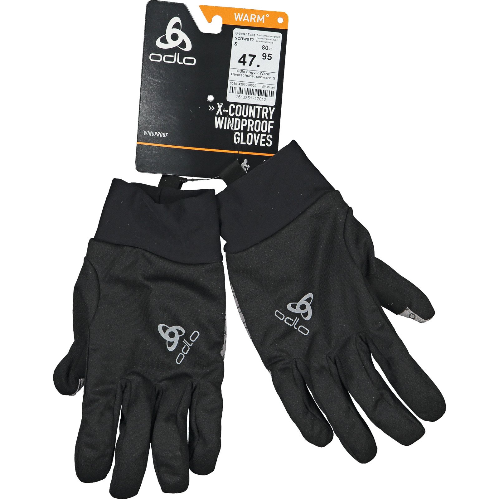 Odlo Unisex-Fingerhandschuh Engvik Warm M
