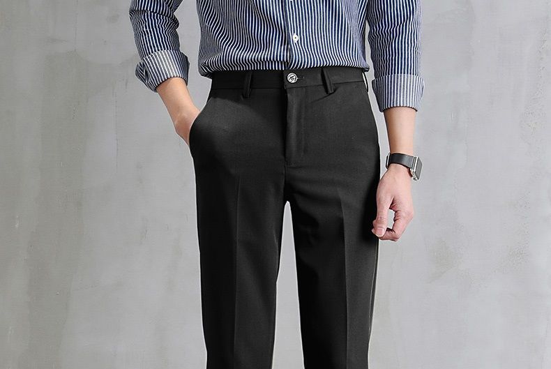 GRAYCIOUS - Cropped rechte broek