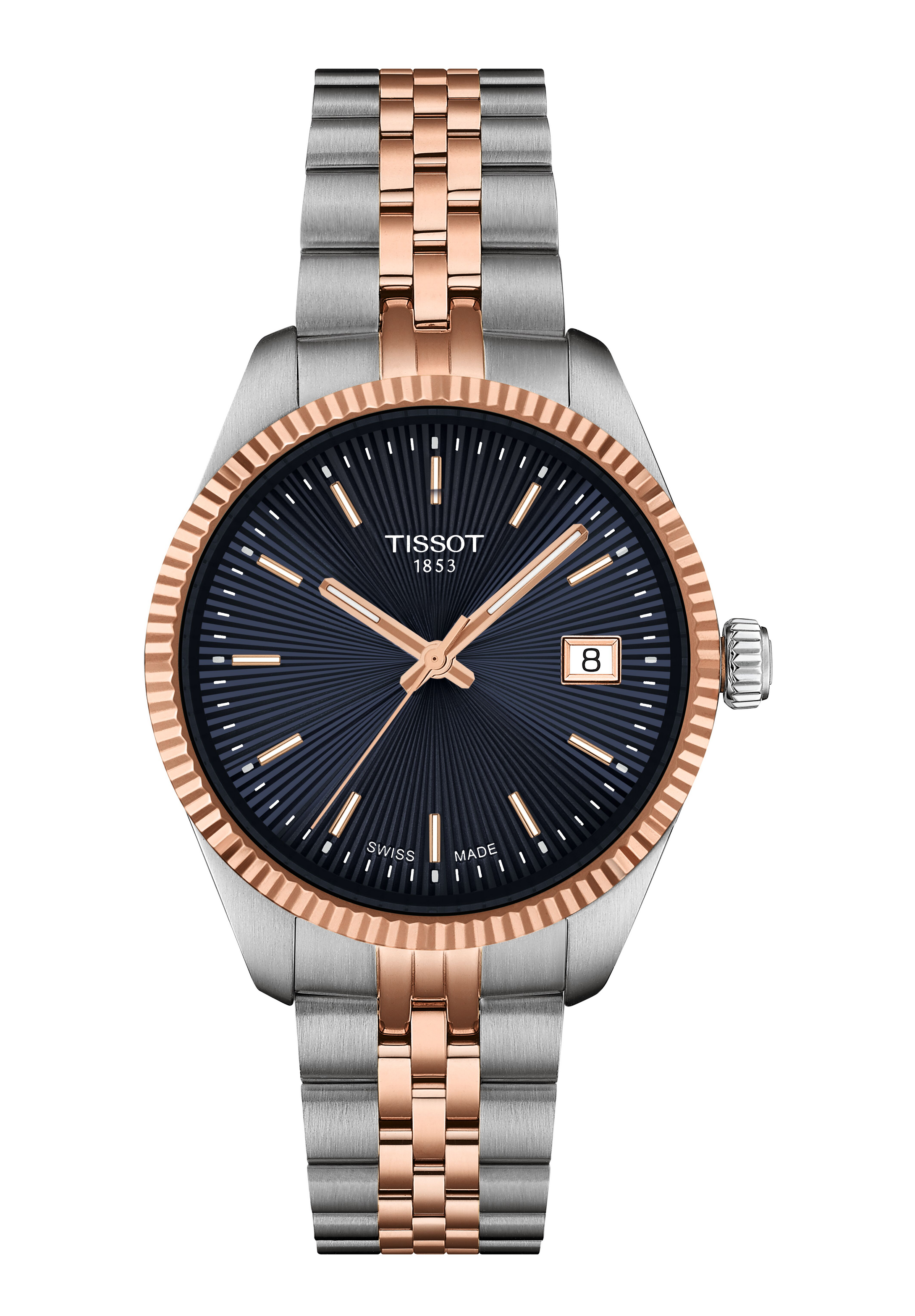 Tissot Ballade Quarz 34mm bicolor rosé T156.210.22.041.00