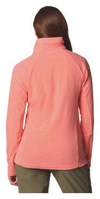 Polaire Columbia 1/2 Zip Glacial IV Corail Femme