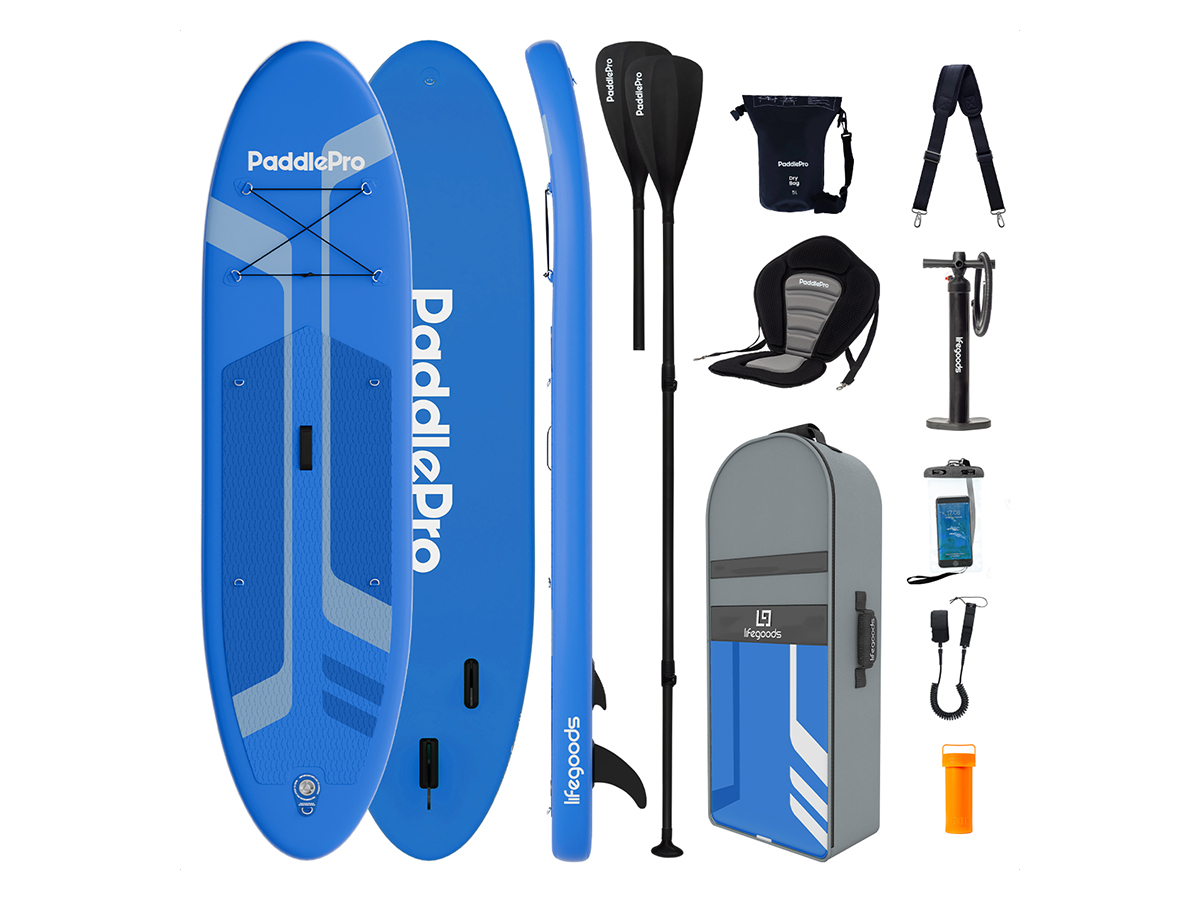 LifeGoods PaddlePro SUP Board luxe set - Blue