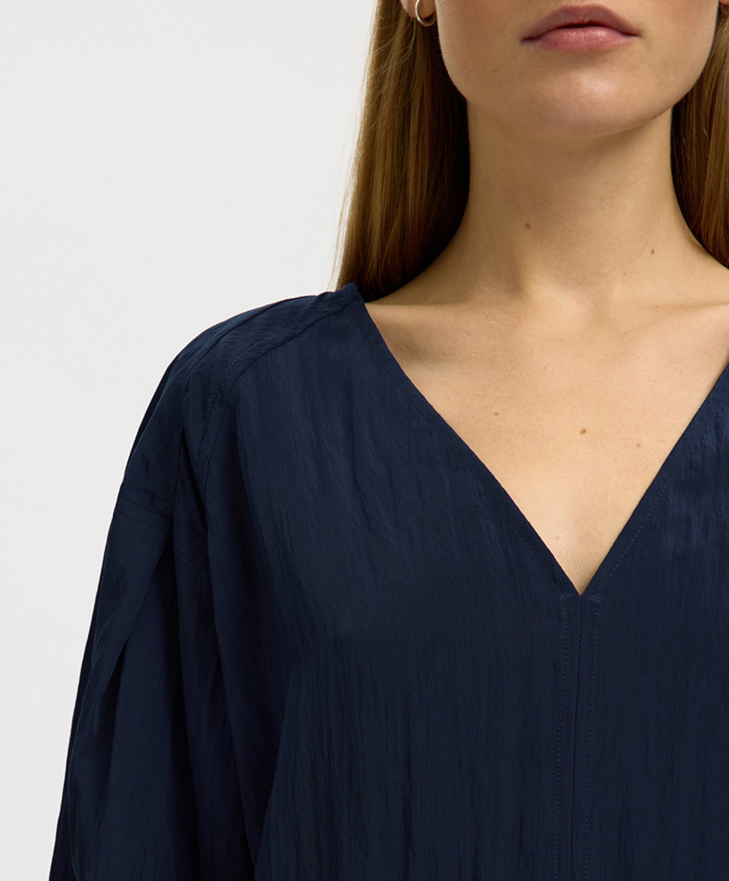 Selected Dames blouse blauw