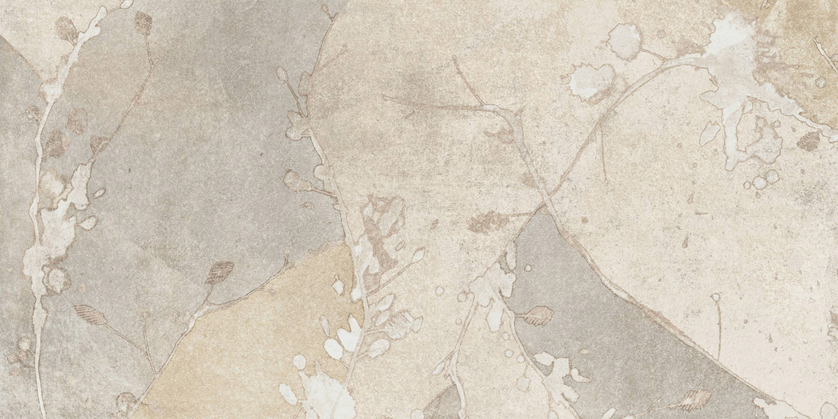 Tegelsample: Jabo Impact Nature Kintsugi keramische vloertegel 30x60cm gerectificeerd