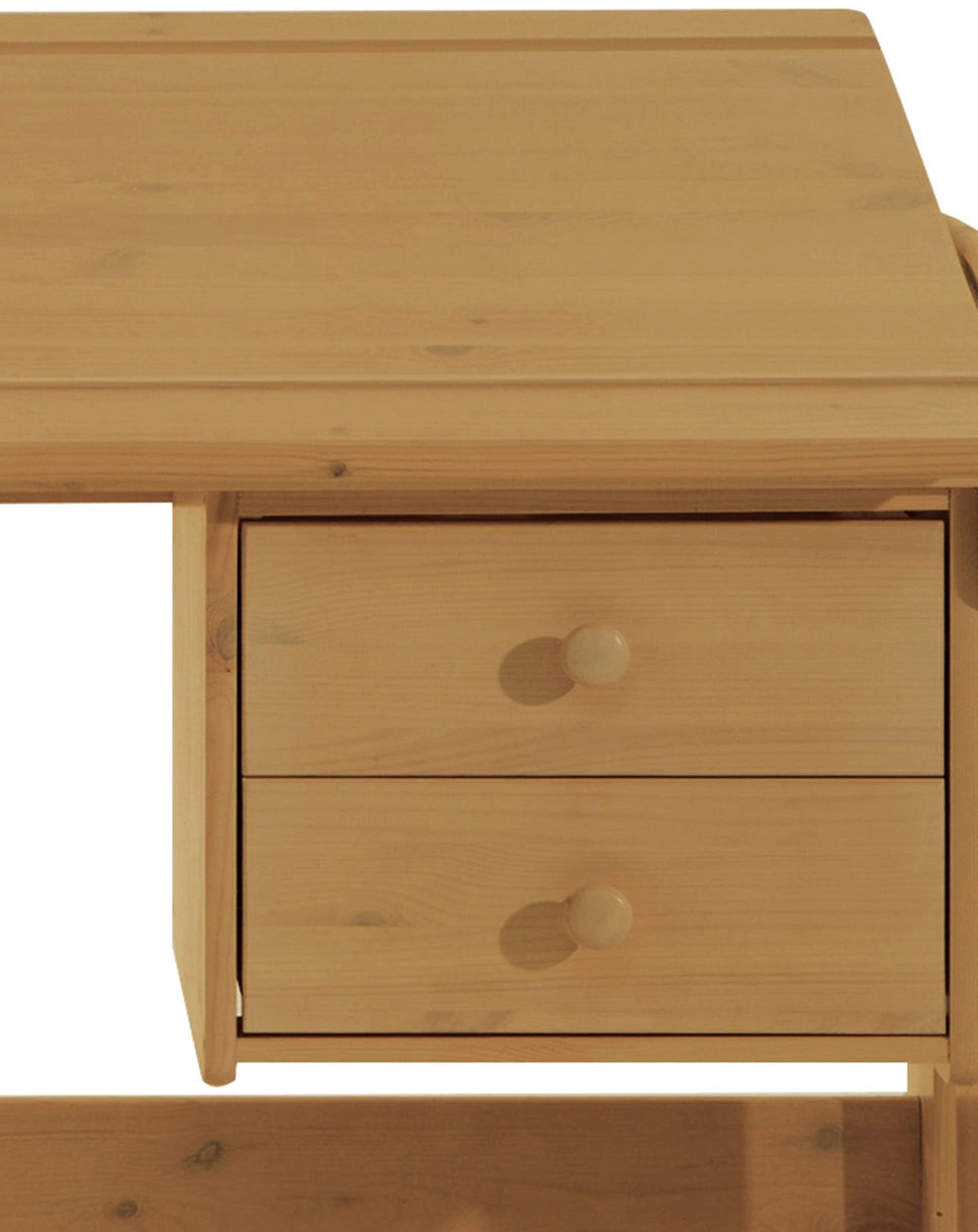 Schreibtisch INFANSKIDS 120 x 60 cm (Farbe: laugenfarbig)