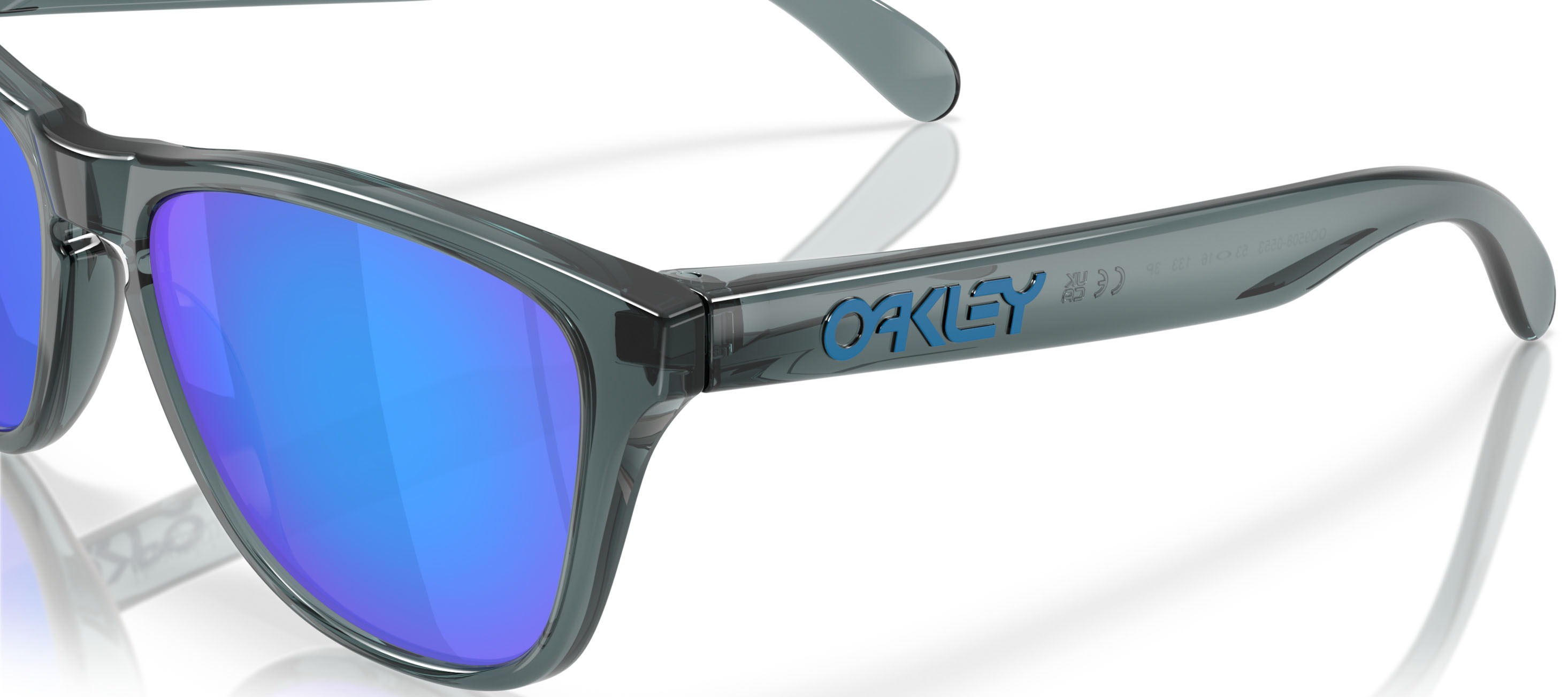 Frogskins S 0553/Crystal Black w/Prizm Sapphire Polarized