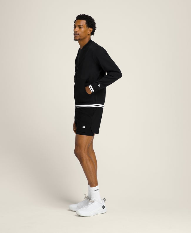 Technical Knit Bomber Jacket
