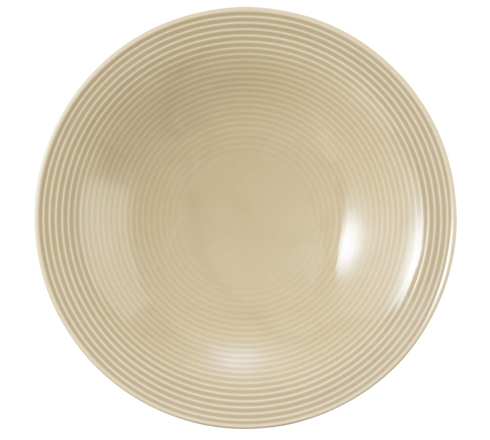 Seltmann Weiden Suppenteller BEAT COLOR GLAZE 6er Set sandbeige