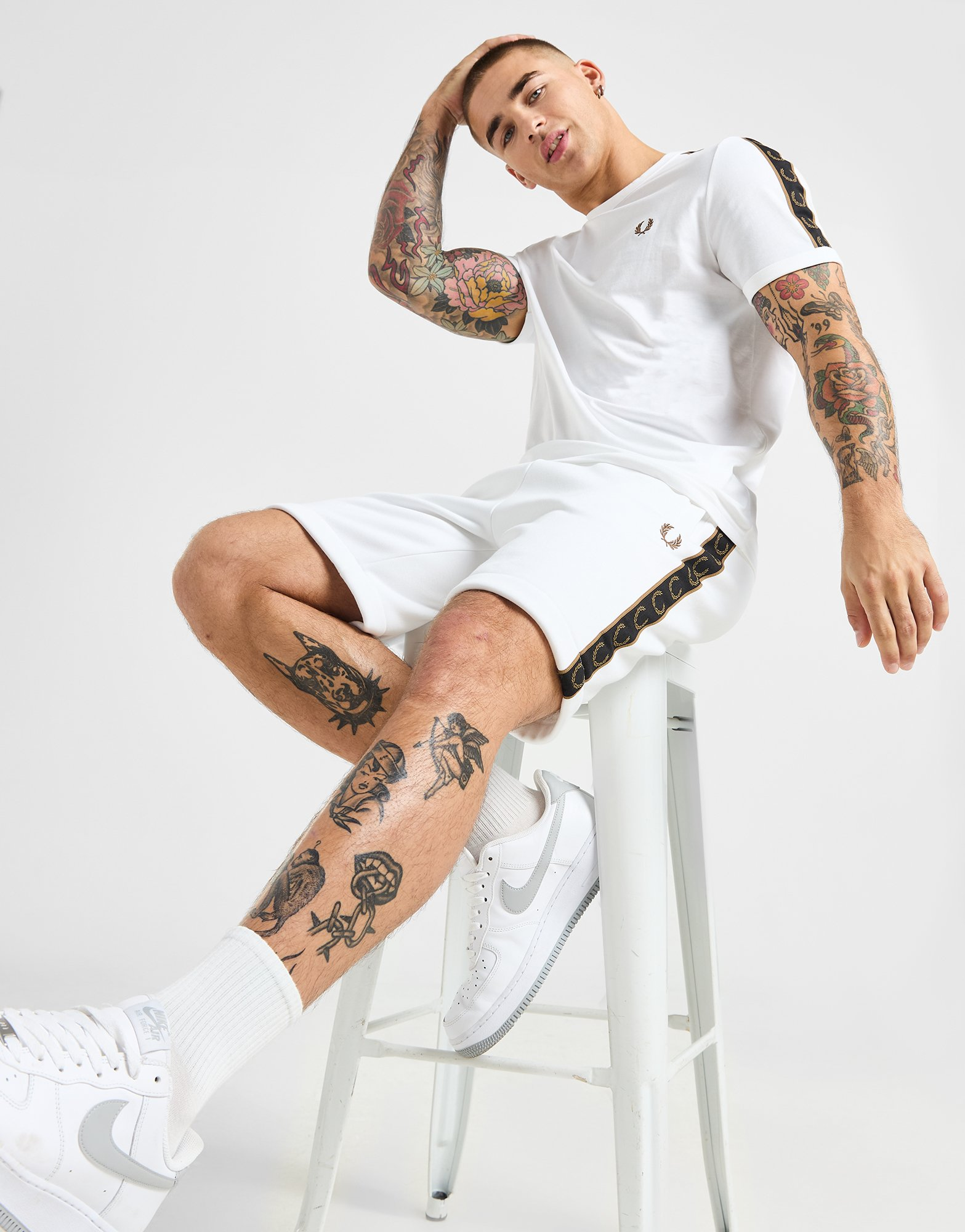 Fred Perry Short Tape Homme
