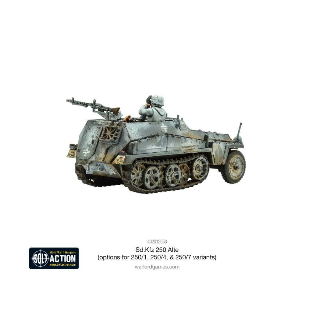 Bolt Action - German - Sd.Kfz 250 Alte (Options For 250/1, 250/4 & 250/7)