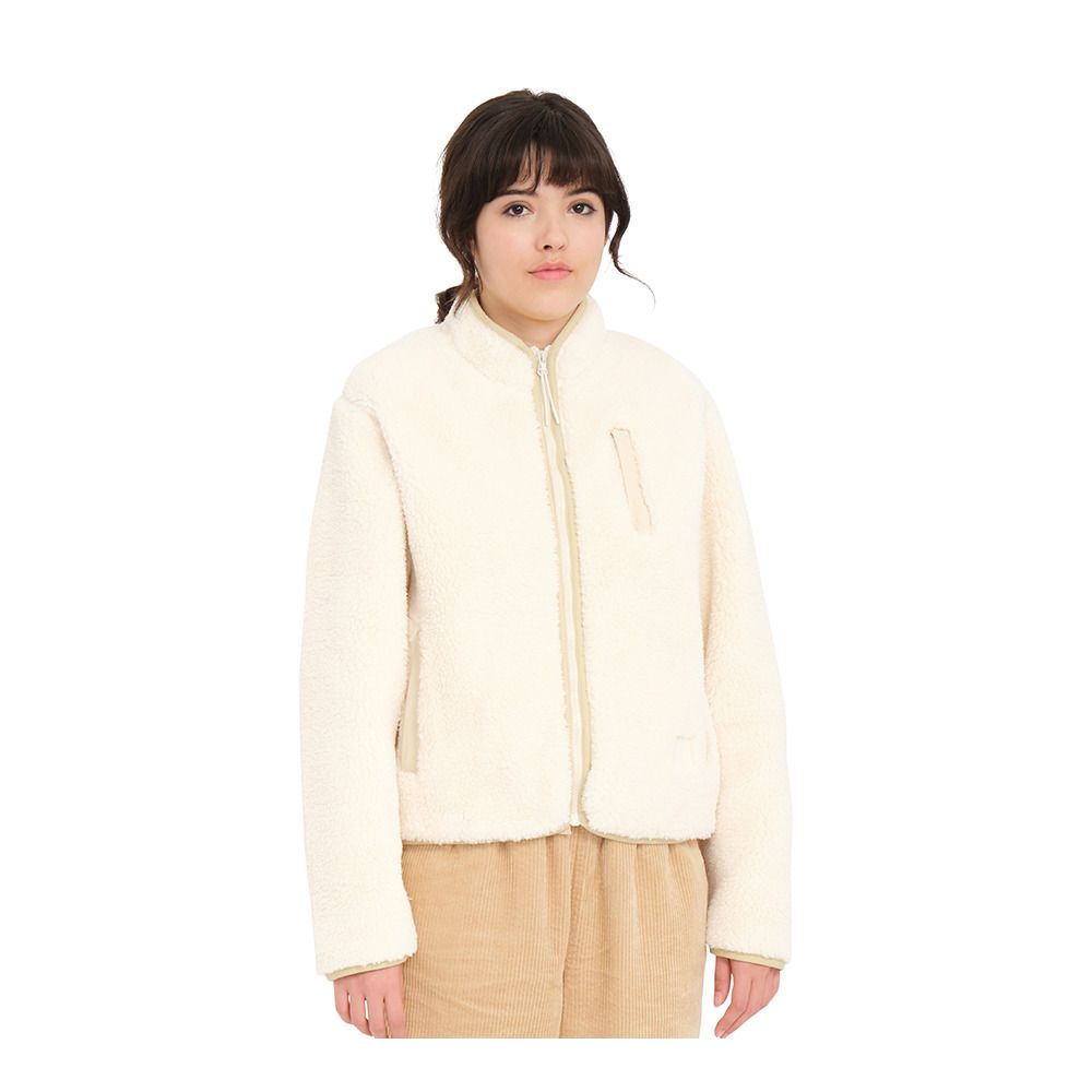Volcom WUZER FUZZAR - Polaire Femme cloud