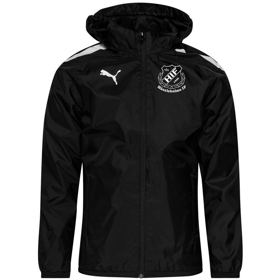 PUMA Veste teamLIGA All Weather - Noir/Blanc