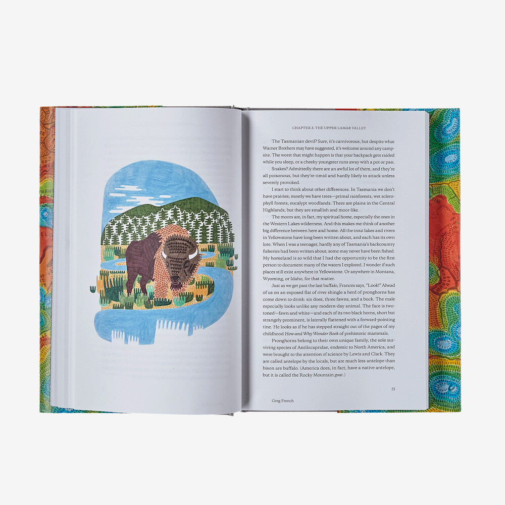 Die bedrohte Cutthroat-Forelle: Auf den Spuren des Schicksals der einheimischen Forelle des Yellowstone-Nationalparks von Greg French (gebundenes Buch/auch als E-Book erhältlich, 14,95 $)