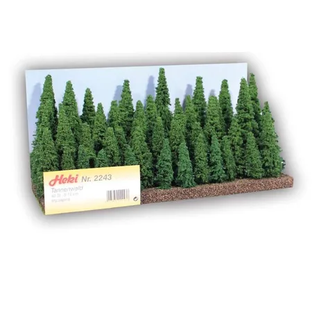 Heki 2243 Tannenwald mit 40 Tannen, 5-12cm