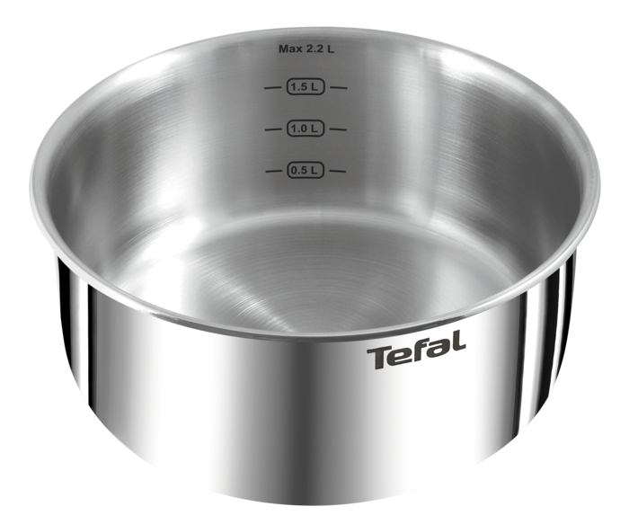 Ingenio Emotion, Batterie de cuisine 8pcs, Inox, antiadhésif, Induction