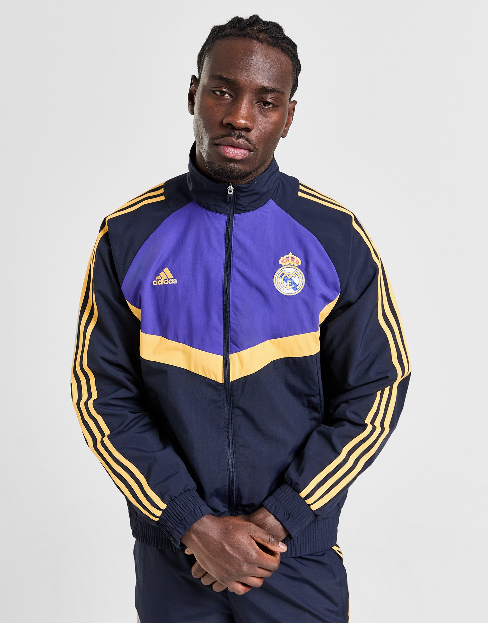 adidas Veste de survêtement tissée Real Madrid