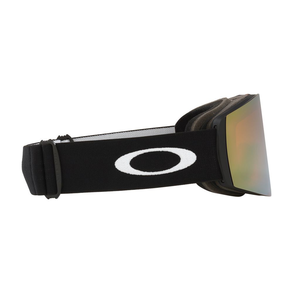 Oakley FALL LINE L - Masque de ski matte black/prizm sage gold