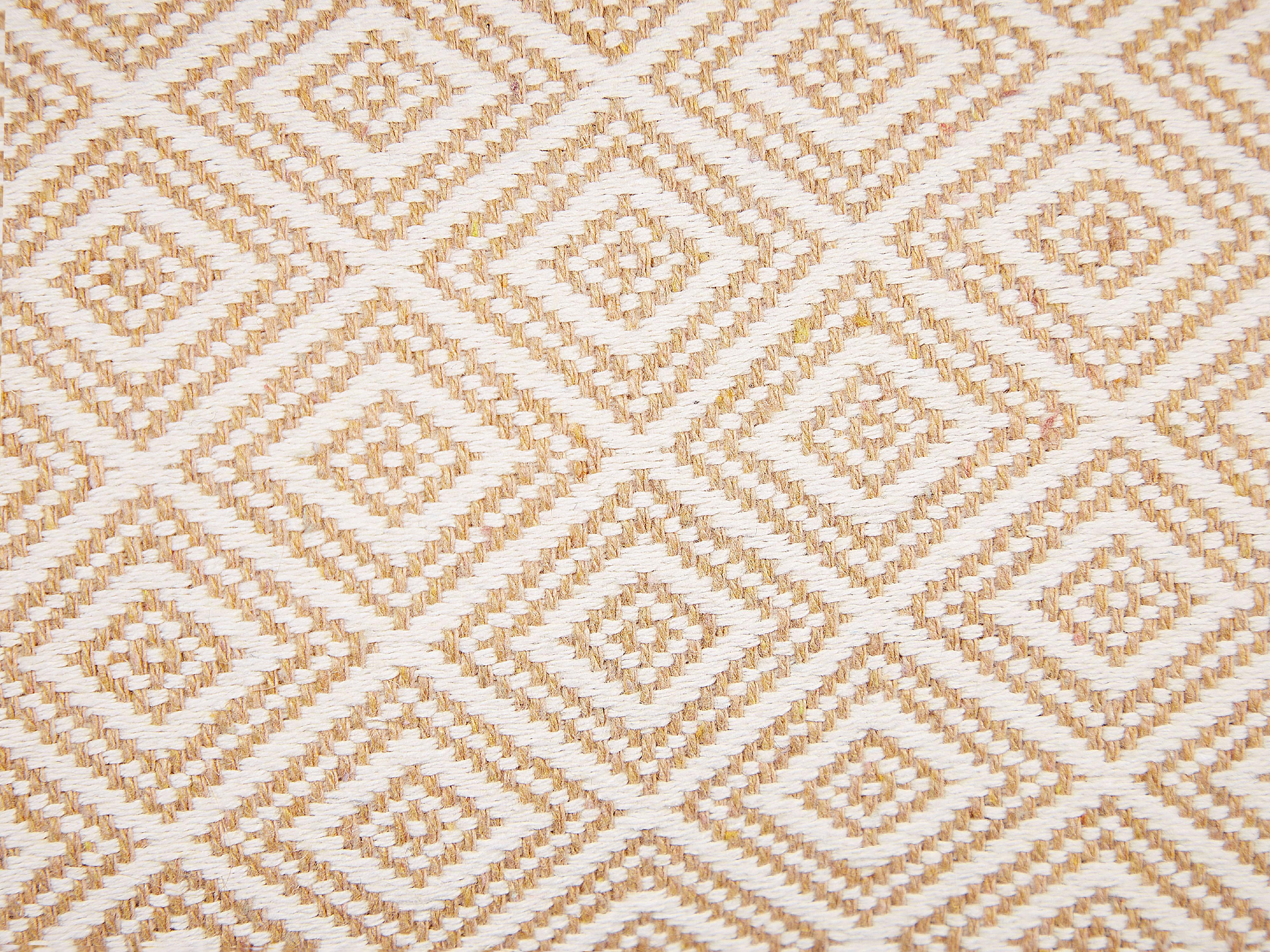 Set van 2 sierkussens BOATH 30 x 50 cm Beige effen