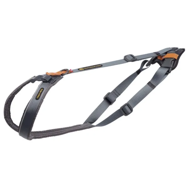 Seleverkstedet Trekreg dog harness Grå/brun