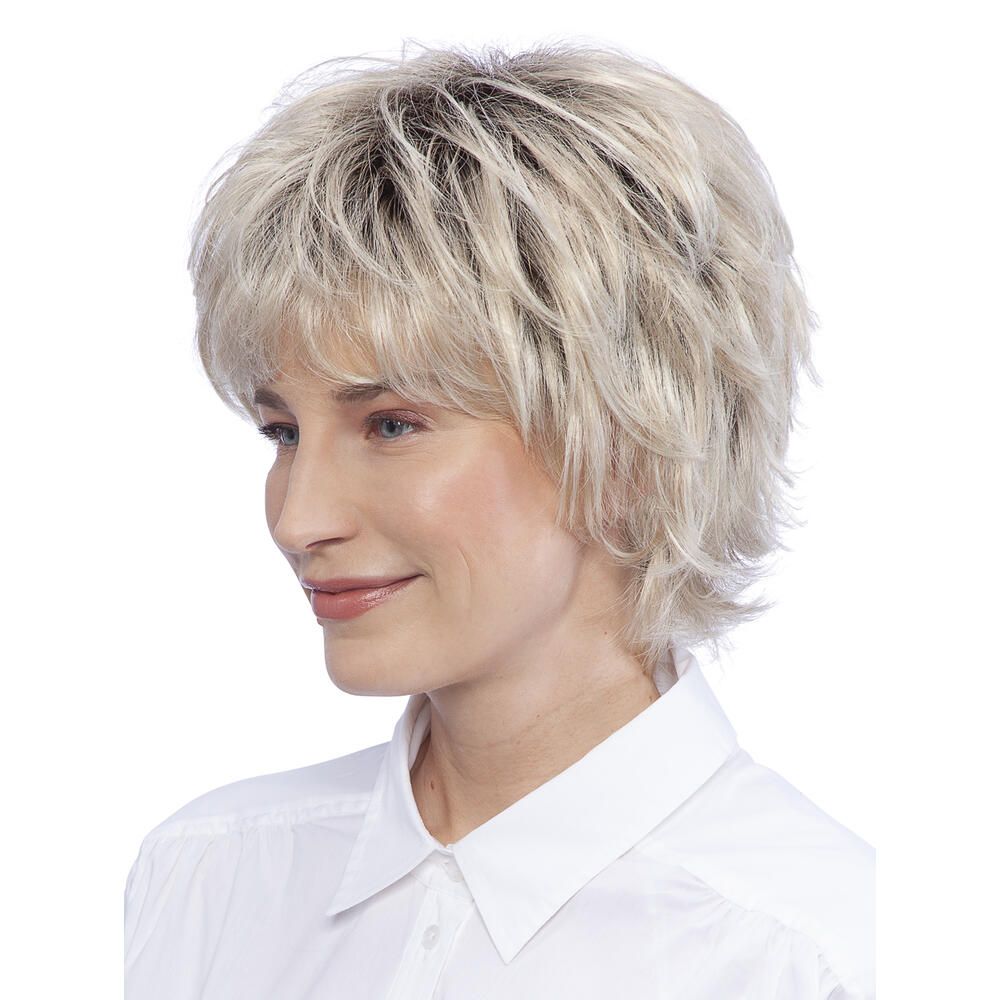 Perücke Sanja von trendhair in Sesam, dunkler Ansatz