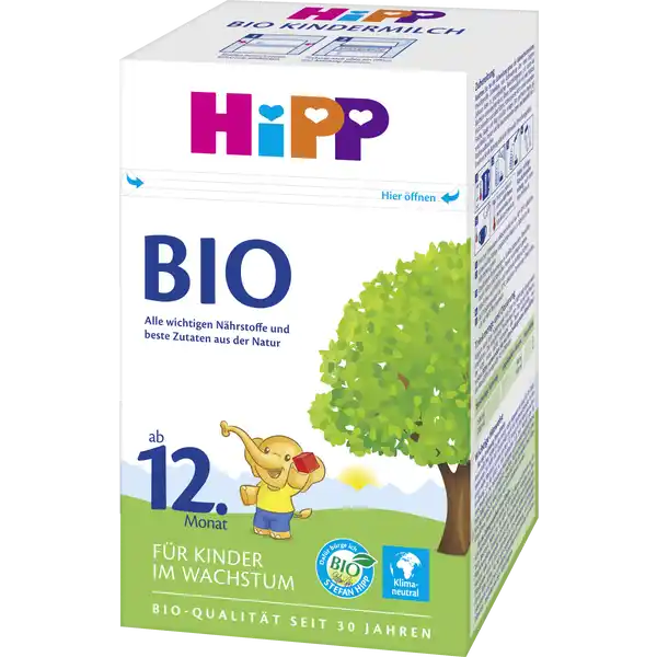 Bio Kindermilch ab dem 12. Monat