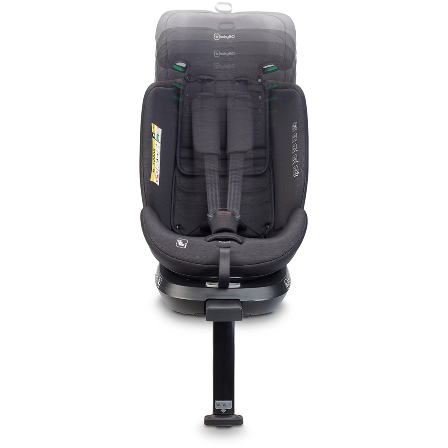 babyGO Kindersitz Move 360 Black