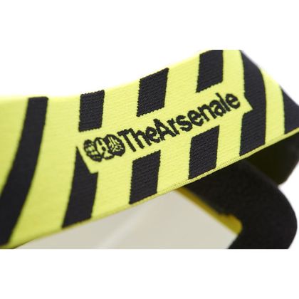 Lunettes moto 100% BARSTOW - THE ARSENALE - ECRAN FUME - Jaune / Noir