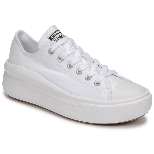 Converse - CHUCK TAYLOR ALL STAR MOVE CANVAS OX - Blanc