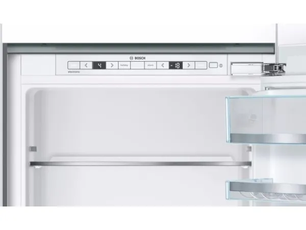 Bosch Serie | 6 KIS86AFE0 - Køleskab/fryser - bund-fryser - til indbygning - niche - bredde: 56 cm - dybde: 55 cm - højde: 177.5 cm - 266 liter - Klasse E