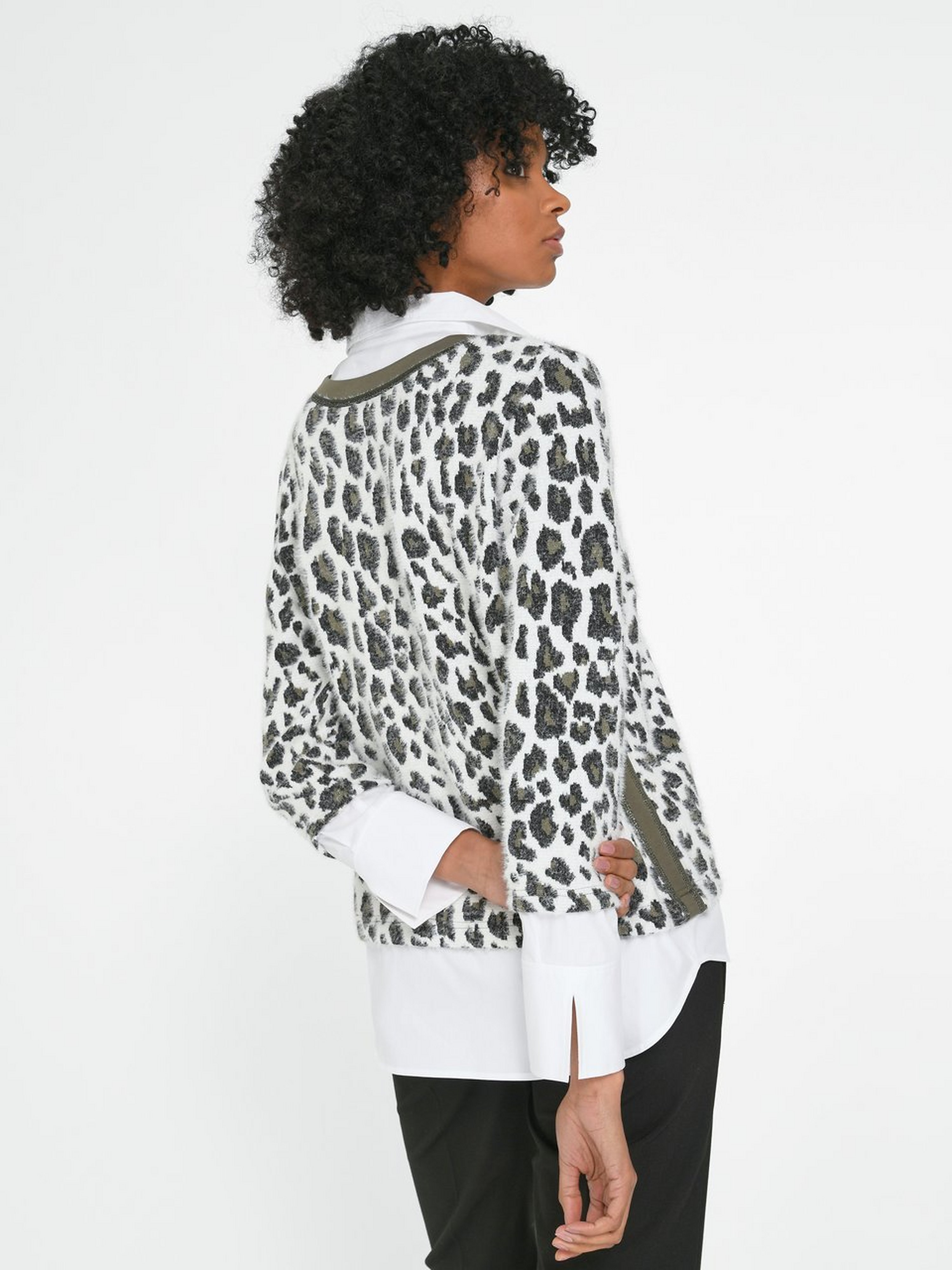 Sweatshirt im Two-in-one-Look