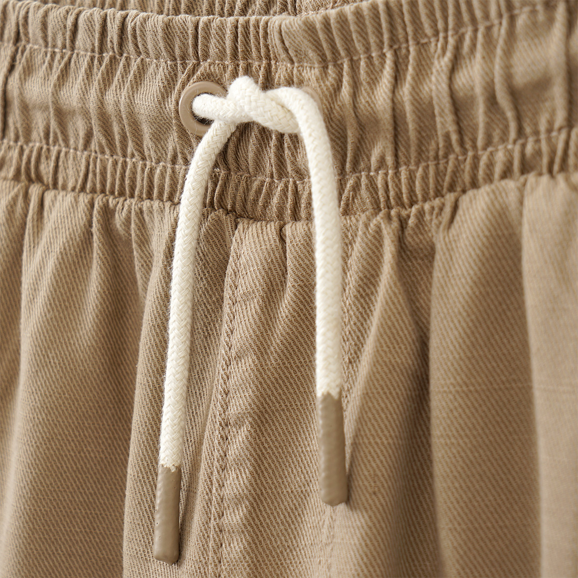 Yigga Jungen Cargohose mit Tunnelzug hellbraun